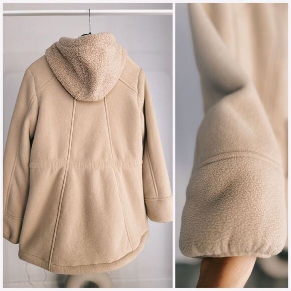 Koolaburra by Ugg Women's Long-Sleeve Outerwear Jacket Doe Tan Small - Picture 2 of 7